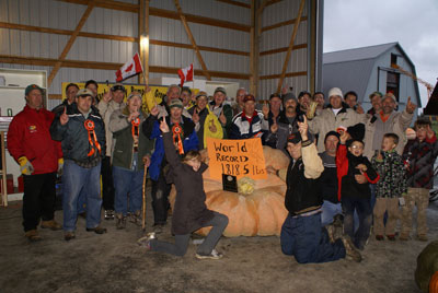 World Record Pumpkin